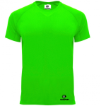 Polera Deportiva Hombre Bahrain Verde Flúor