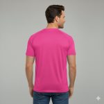 Polera Deportiva Hombre Bahrain Pink Flúor - Imagen 3