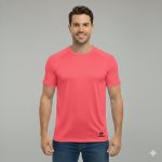 Polera Deportiva Hombre Bahrain Pink Flúor - Imagen 2