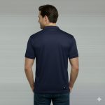 Polera Deportiva Hombre Piqué Pegaso Premium Azul Marino - Imagen 3