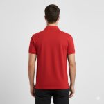 Polera Deportiva Hombre Piqué Pegaso Premium Rojo - Imagen 3