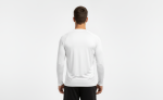 Polera Deportiva Hombre Manga Larga Montecarlo Blanco - Imagen 3