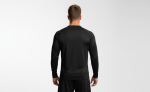 Polera Deportiva Hombre Manga Larga Montecarlo Negro - Imagen 3