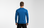 Polera Deportiva Hombre Manga Larga Montecarlo Azul - Imagen 2