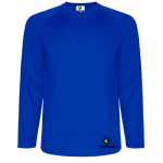 Polera Deportiva Hombre Manga Larga Montecarlo Azul