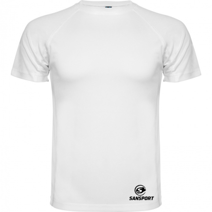Polera Deportiva Hombre Montecarlo Blanco