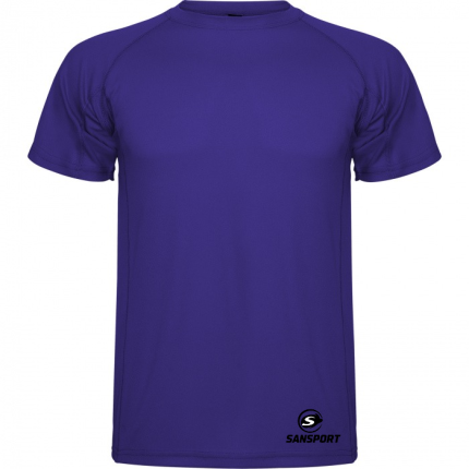 Polera Deportiva Hombre Montecarlo Morado