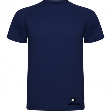 Polera Deportiva Hombre Montecarlo Azul