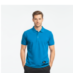 Polera Deportiva Hombre Piqué Pegaso Premium Turquesa - Imagen 2