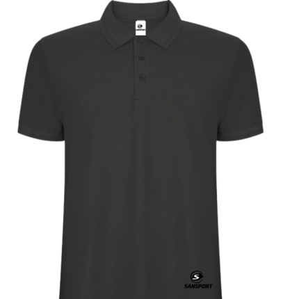 Polera Deportiva Hombre Piqué Pegaso Premium Plomo