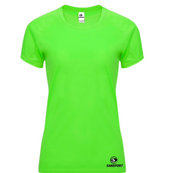 2025/10/1000061909.png Polera Deportiva Mujer Bahrain Verde Flúor - Imagen 1