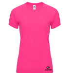 Polera Deportiva Mujer Bahrain Pink Flúor