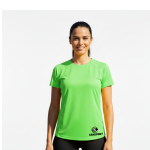 Polera Deportiva Mujer Bahrain Verde Flúor - Imagen 2
