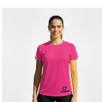 Polera Deportiva Mujer Bahrain Pink Flúor - Imagen 2