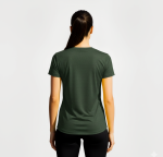 Polera Mujer Fox Vigoré Verde Botella - Imagen 3