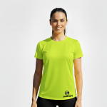 Polera Deportiva Mujer Montecarlo Amarillo - Imagen 2