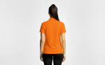 Polera Piqué Monzha Mujer Naranjo - Imagen 3