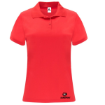 Polera Piqué Monzha Mujer Rojo