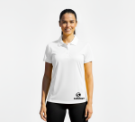 Polera Piqué Monzha Mujer Blanca - Imagen 2