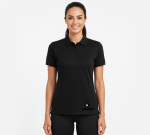 Polera Piqué Monzha Mujer Negro - Imagen 2