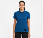 Polera Piqué Monzha Mujer Azul - Imagen 2