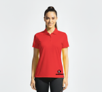 Polera Piqué Monzha Mujer Rojo - Imagen 2