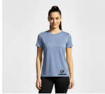 Polera Deportiva Mujer Slam Azul - Imagen 2