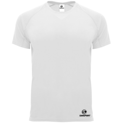 Polera Deportiva Bahrain Niño/Niña Blanco
