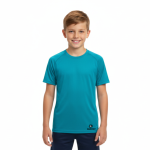 Polera Deportiva Bahrain Niño/Niña Turquesa - Imagen 2
