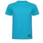 Polera Deportiva Montecarlo Niño/Niña Turquesa